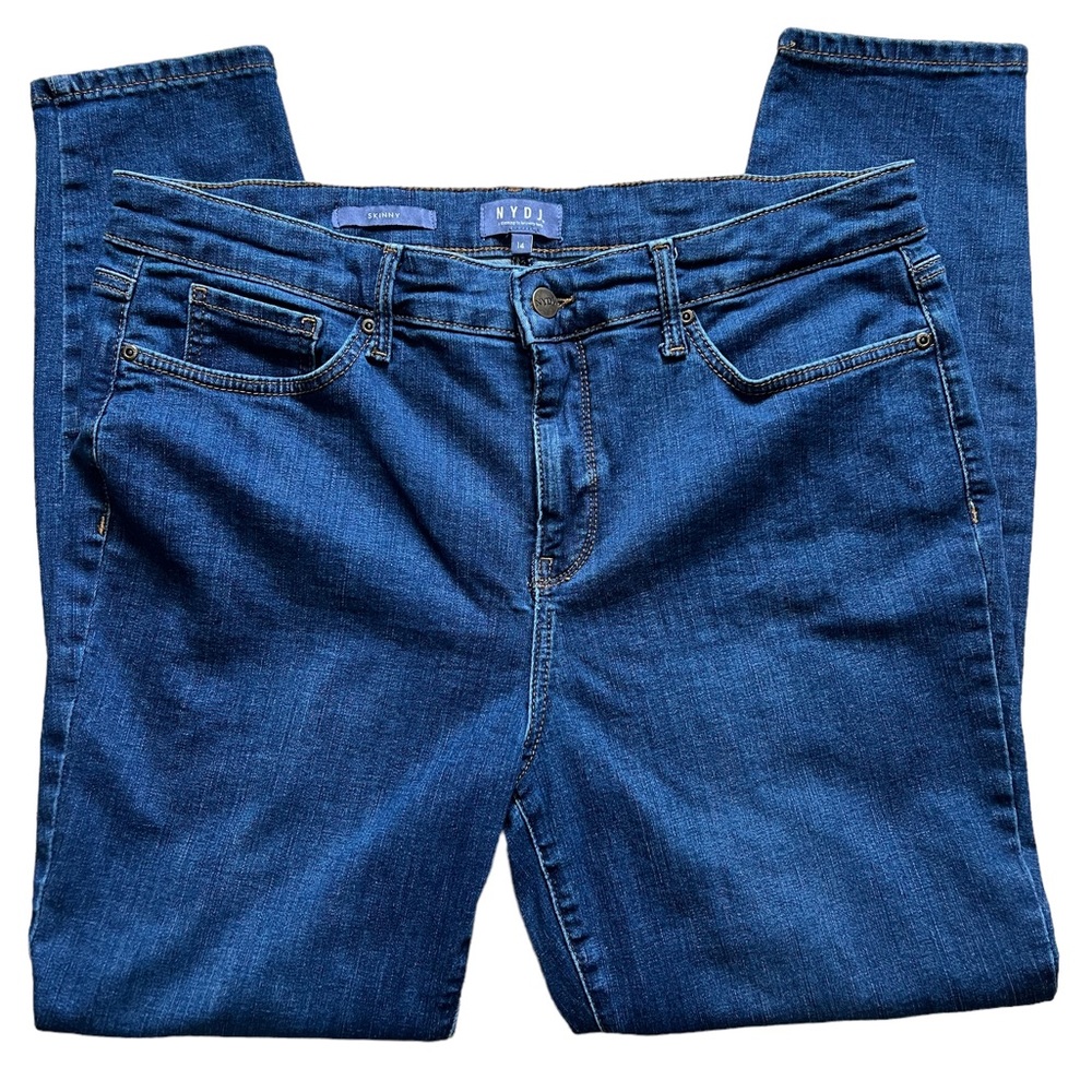 NYDJ LIFT TUCK SKINNY JEANS SIZE 14